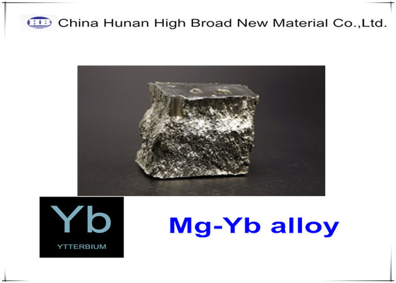 Ytterbium μαγνήσιου πλινθωμάτων κραμάτων MgYb5 30% κύριο κράμα MgYb MgY MgNd MgLa MgGd MgSc μαγνήσιου