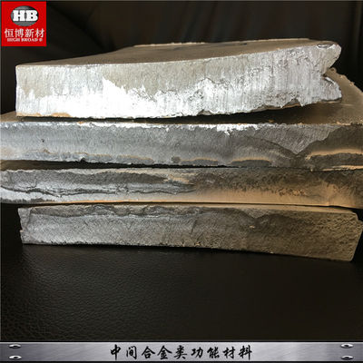 Ingot de aleación maestra de aluminio y tungsteno AlW5 con 5% de contenido de W para refinamiento de grano