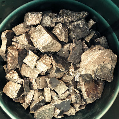 Ingot de aleación maestra de aluminio y tungsteno AlW5 con 5% de contenido de W para refinamiento de grano