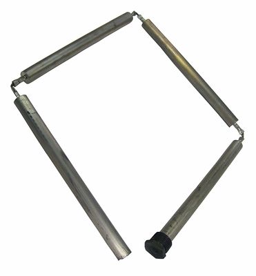 19mm Αλουμινίου Σύνθεσης Σύνθετο Άνδρο 3/4 NPT 450mm Διαστημικά αποδοτικό σχεδιασμό για συμπαγές συμπυκνωτή