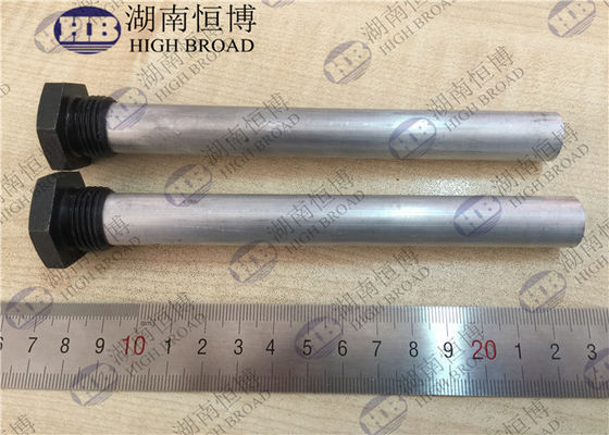 21 mm Αλουμινίου 3 τμημάτων άνοδος ράβδος 1000 mm Bolt-Together σχεδιασμός για εμπορικό λέβητα