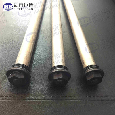 AZ31 και καθαρός φραγμός 19mm 26mm ράβδων ανόδων θερμοσιφώνων μαγνήσιου