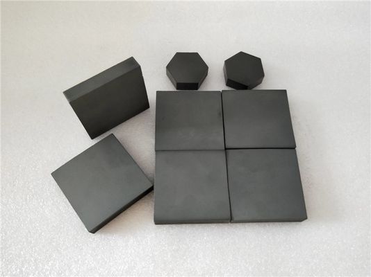 Pressureless Sintered Silicon Carbide Ceramic Tile 50x50mm Ballistic Protection Plate with >=2500 HV Hardness
