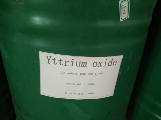 Yttrium σκόνη Y2O3 99,999 οξειδίων στα επιστρώματα για τον εξοπλισμό τεχνολογίας παραγωγής ημιαγωγών