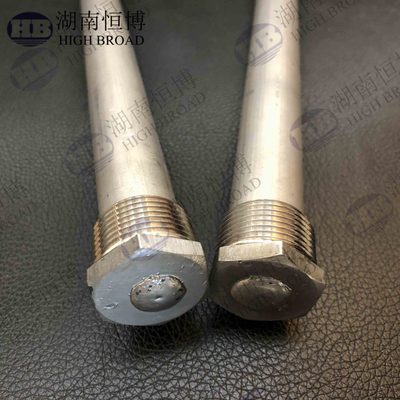16mm AZ61 Άνδροι ανόδου μαγνησίου για ανώτερη αντοχή στη διάβρωση και αντοχή