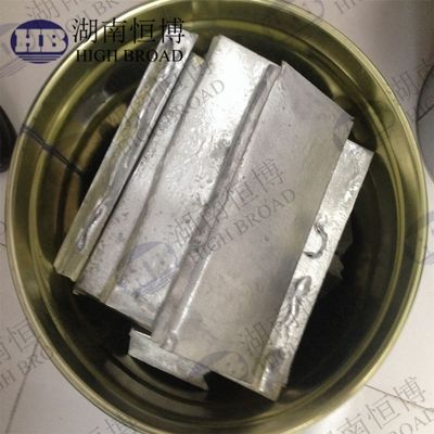 Αλουμινίου Νικέλου Master Alloy AlNi10% Ίνγκο με ομοιόμορφη μικροδομή, ακριβή χημική σύνθεση και χαμηλή περιεκτικότητα σε ακαθαρσίες