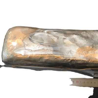 Άλουμινίου Ασημένιου ΑλΑγ Master Alloy 5-20% Περιεκτικότητα σε Αγνός Ingot για την επεξεργασία σιτηρών