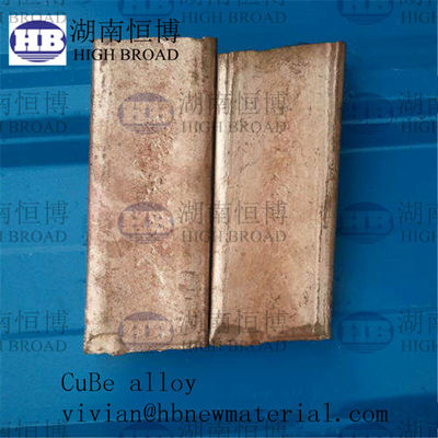 Κράμα Μάστερ Χαλκού Βηρυλλίου με 3% 4% 5% Περιεκτικότητα σε Βηρύλλιο για Ενισχυμένες Μηχανικές Ιδιότητες