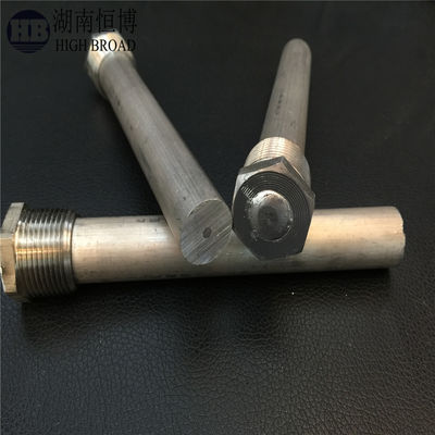 Ράβδος ανόδου μαγνησίου 32 ιντσών με σπείρωμα BSP BSPT NPT 3/4" Πιστοποιημένο κατά ISO9001:2008 για θερμοσίφωνες