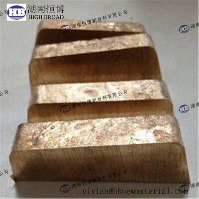 Χαλκός Τιτάνιο 50% CuTi Master Alloy