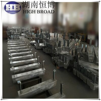 Ανώτατη αποδοτικότητα Αλ-Ζν-Εν-Κδ Αλουμινίου Θυσιαστική Άνωδα για την πρόληψη της διάβρωσης στα κύτη πλοίων ASTM GAIII Standard