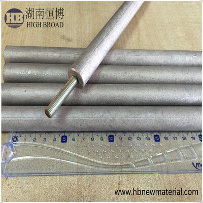 Άλουμινίου Ζινκ Σύνθεσης Άνωτος Ραβδί για θερμαντήρες νερού - Ανθεκτική στη διάβρωση θυσιαστική άνοδος με εξατομικευμένες επιλογές μεγέθους