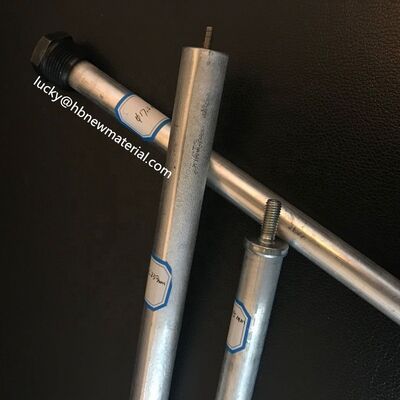 AZ63B Magnesium Sacrificial Anode Rod 44 Inch 3/4 NPT with PTFE Tape Anti-Seize Compound Heater Heater Kit