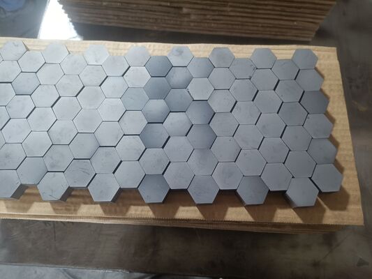 Pressureless Sintered Silicon Carbide Tile 100x100mm Square Custom Thickness 2mm-100mm Ballistic Armor Plate