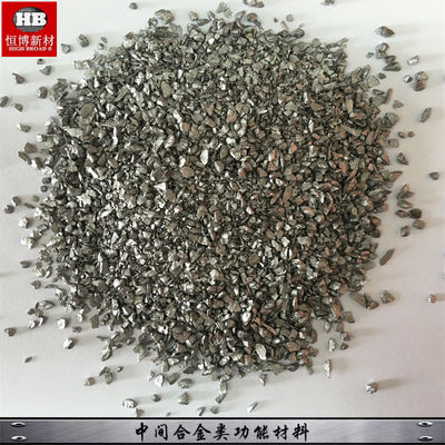 Αλουμινίου Νιοβίου Master Alloy Granules σχήμα Nb 60% 70% Al ισορροπία για την επεξεργασία των σιτηρών