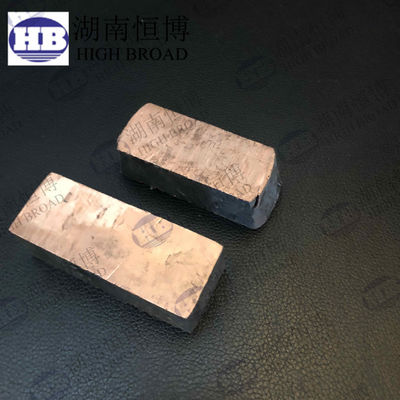Συσκευή CuMn15 Master Alloy Manganese με περιεκτικότητα σε μαγγάνιο 14,0-16,0% για την επεξεργασία αλών αλουμινίου υψηλής καθαρότητας