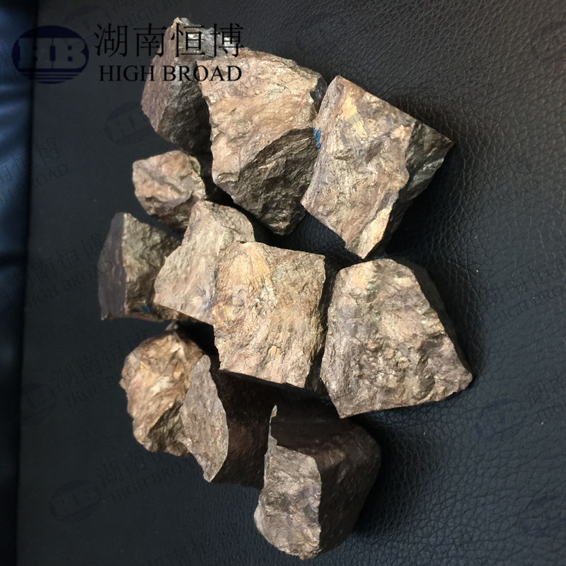 Συσκευή CuMn15 Master Alloy Manganese με περιεκτικότητα σε μαγγάνιο 14,0-16,0% για την επεξεργασία αλών αλουμινίου υψηλής καθαρότητας