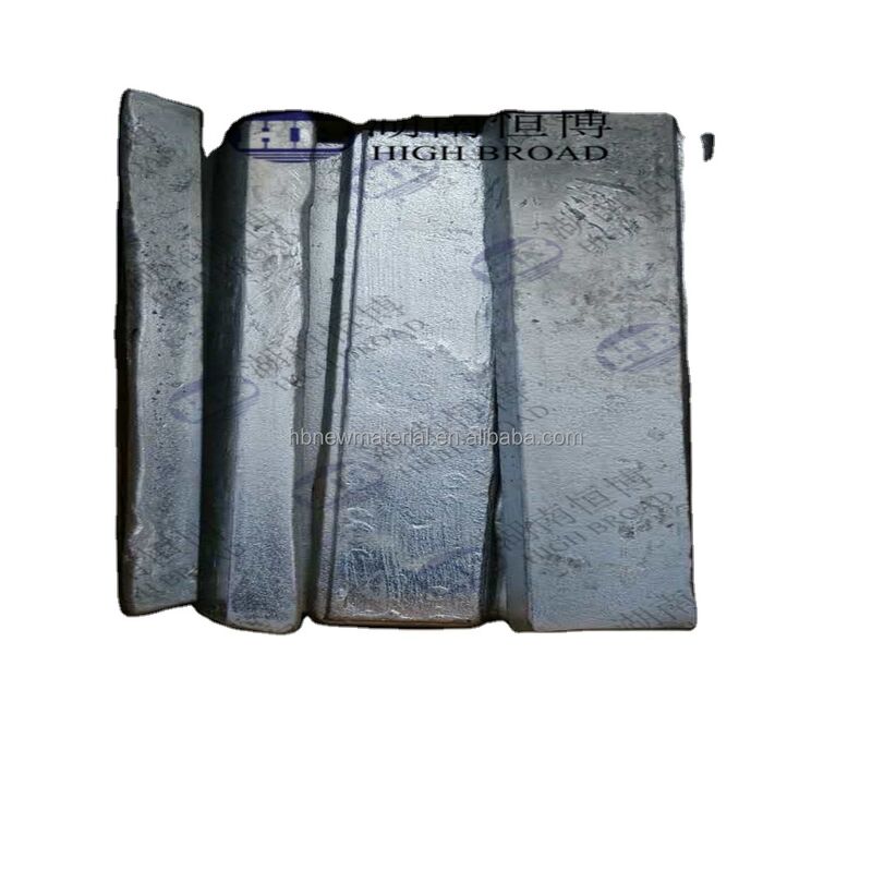 Αλουμινίου Beryllium Master Alloy AlBe Ingot με Be 3-5% για την επεξεργασία των κόκκων και τη βελτίωση των μηχανικών ιδιοτήτων