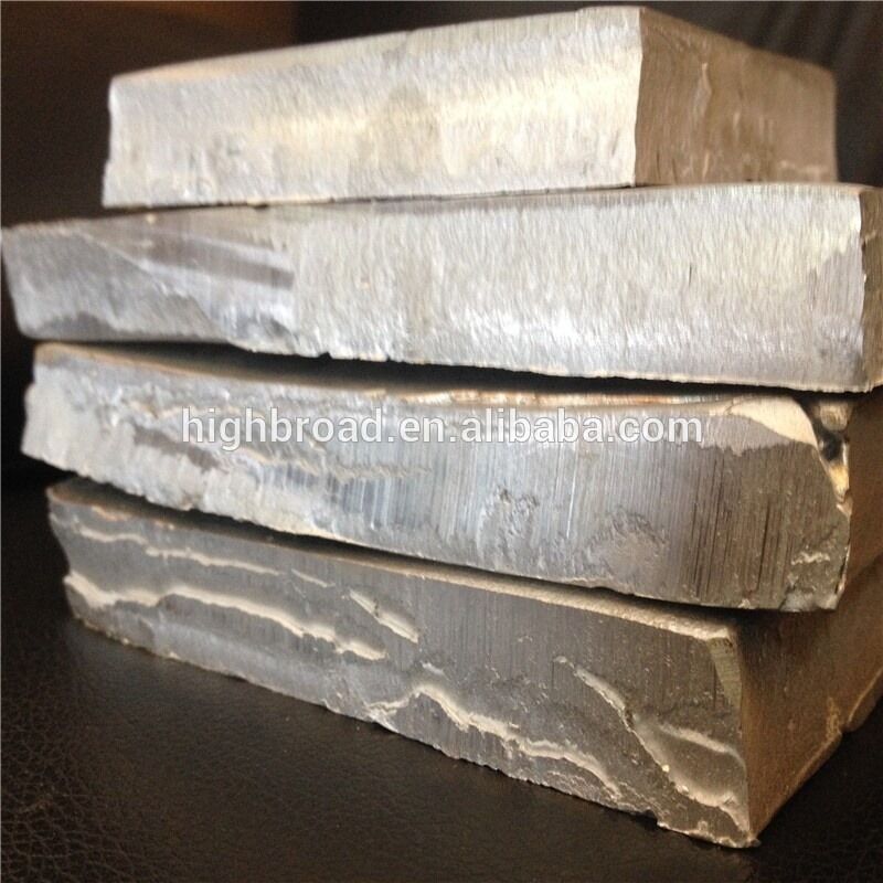 Ασημένιο γκρι στερεό μαγνησίου Master Alloy MgCe20 Μαγνησίου MASETER κράματα σύνθεση τέλεια για τη βελτίωση της απόδοσης χύτευσης μετάλλων και κράμα