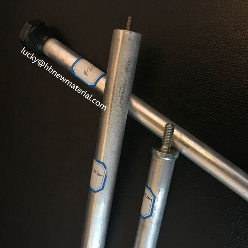 μήκος 100 200 500 mm ή προσαρμοσμένες ράβδους ανόδου μαγνησίου με καλή διαμόρφωση και εξαιρετική αντοχή στη διάβρωση