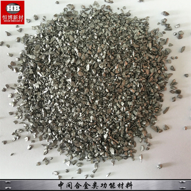 Αλουμινίου Νιοβίου Master Alloy Granules σχήμα Nb 60% 70% Al ισορροπία για την επεξεργασία των σιτηρών